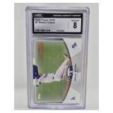Professionally Graded CGC 8 2024 Topps Shohei Ohtani 50/50 Baseball Card