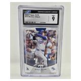 Professionally Graded CGC 9 2024 Topps Shohei Ohtani 50/50 LA Dodgers Baseball Card