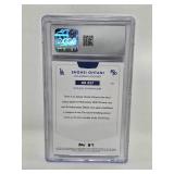 Professionally Graded CGC 9 2024 Topps Shohei Ohtani 50/50 LA Dodgers Baseball Card