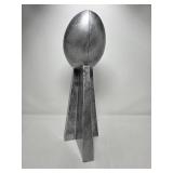 Signed Fred Dean San Francisco 49ers Lombardi Replica Trophy (15 Inches) with James Spence Authentication