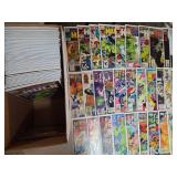 Shortbox of 100+ Marvel Comic Books 1970s-1990s Incredible Hulk, Fantastic Four, Avengers Vol.1 Marvel Comics, No Duplicates
