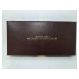 1984 Topps Gallery of Heroes Bronze Mini Baseball Cards In Leatherbound Box