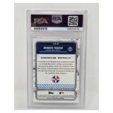 Professionally Graded Gem Mint PSA 10 Wander Franco Rookie Card