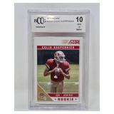 Professionally Graded BCCG 10 Mint or Better Colin Kaepernick Rookie Card