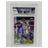 Professionally Graded HGA 9.5 Gem Mint 2020 Topps Chrome Fernando Tatis Jr Xfractor