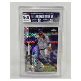 Professionally Graded HGA 9.5 Gem Mint 2020 Topps Chrome Fernando Tatis Jr Xfractor