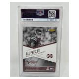 Professionally Graded Gem Mint PSA 10 2016 Contenders Dak Prescott Rookie Card