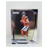 Mint 2024 Prizm Bo Nix Rookie Card Denver Broncos