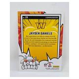 2024 Donruss Jayden Daniels Bomb Squad Insert Commanders