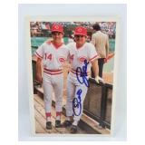 Signed Pete Rose Baseball Card