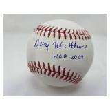 Signed Denny Matthews HOF 2007 Inscription on Official Major League Baseball