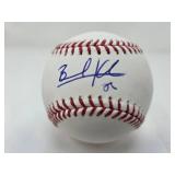 Signed Brad Keller Official Major League Baseball with MLB Authentication