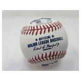 Signed Jason Vargas Official Major League Baseball Kansas City Royals with MLB Hologram Authentication