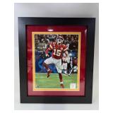 Framed & Matted Patrick Mahomes II 8x10 Photograph Kansas City Chiefs (Pre-game Yell)