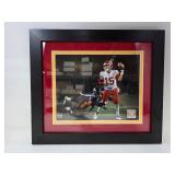 Framed & Matted Patrick Mahomes II Officially NFL Licensed 8x10 Photograph Kansas City Chiefs (Left Handed Throw)