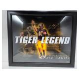 Signed and Framed 10x14 Inch Chase Daniels Mizzou Tiger Legends with Local Authentication