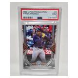 Mint PSA 9 2022 Topps Museum Wander Franco Rookie Card