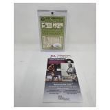 Signed Whit Merrifield 2016 Topps Heritage Rookie Card with James Spence Authentication