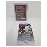 Signed 1991 Topps Sparky Anderson Baseball Card - Hall of Fame Manager with James Spence Authentication
