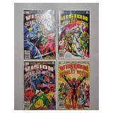 Vision and the Scarlet Witch #1-4 COMPLETE Series Lot of 4 Comic Books Marvel Comics HIGH Grade