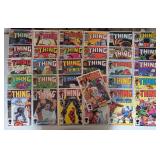 Thing Lot of 31 Different Comic Books Marvel Comics HIGH Grade