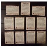 2022 Historic Autographs Gilded Age  Set of 8 Victorian Pin-Up Girls /249
