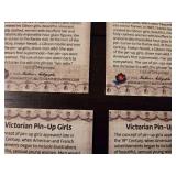 2022 Historic Autographs Gilded Age  Set of 8 Victorian Pin-Up Girls /249