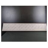 Handwritten Love Message Wall Art 48x9