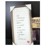 Family Love Wall Decor Collection