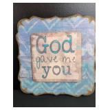 God Gave Me You Decorative Wall Art