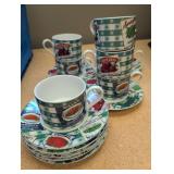 Habitat Americana Country Cupboard Tea Set