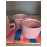 MCM Pink Restaurant Coffee Cups Set