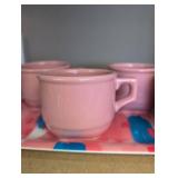 MCM Pink Restaurant Coffee Cups Set