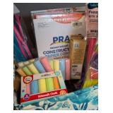 Kids Craft Supply Bundle with Storage Basket