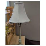 Elegant Table Lamp with Crystal Beaded Shade