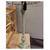 Elegant Table Lamp with Crystal Beaded Shade