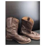 Tecovas Brown Leather Cowboy Boots