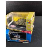 New-Ray Sturmpanzer & Hot Wheels Bone Shaker Model Set