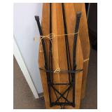 Antique Ironing Board with Iron Legs