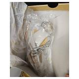 Born Sofie Pearl White Wedge Sandals