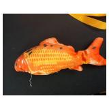 Duck and Fish Plush Bag Set