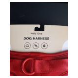 Wild One Red Dog Harness - Large Size