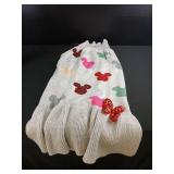 Disney Mickey Mouse Dog Knit Sweater Dress with Sequin Bow