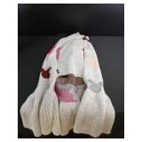 Disney Minnie Mouse Pattern Knit Dog Sweater with Sequin Bow- XL