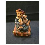 Boyds Bears Traveling Teddy Figurine - Collector