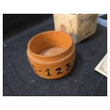 Vintage Beatrice Collection Wooden Ring Box Set