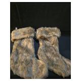 Faux Fur stockings