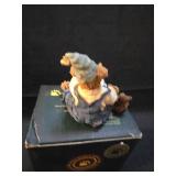 Boyds Bears Baker Musical Figurine - Happy Birthday Tune