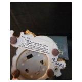 Boyds Bears Baker Musical Figurine - Happy Birthday Tune
