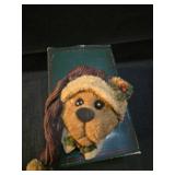 Vintage Boyds Bears & Friends Christmas Bear Head Ornament